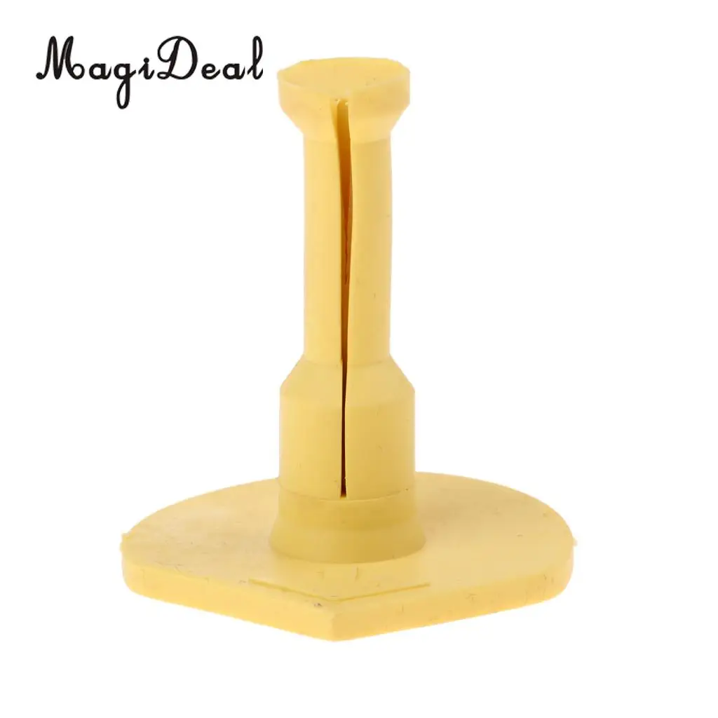MagiDeal Durable Rubber Golf Tee Holder for Practice & Driving Range Mats (60mm)