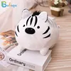 1pc Soft Stuffed Tiger Plush Toys Pillow Cartoon Animals Zebra Kawaii Doll Down Cotton Toys For Children Christmas Present ► Photo 3/6