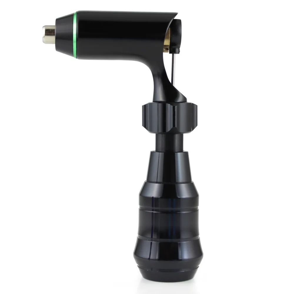 

New! T2 Nano Cartridge Swiss Motor Mini Rotary Tattoo Machine Black Including Cartridge Grip Supply Free RCA Cord