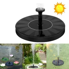 High Quality Round Solar Panel Power Submersible Floating Fountain Garden Pool Pond Water Pump Solar Water Fountain with Nozzles High Quality Round Solar Panel Power Submersible Floating Fountain Garden Pool Pond Water Pump Solar Water Fountain with Nozzles