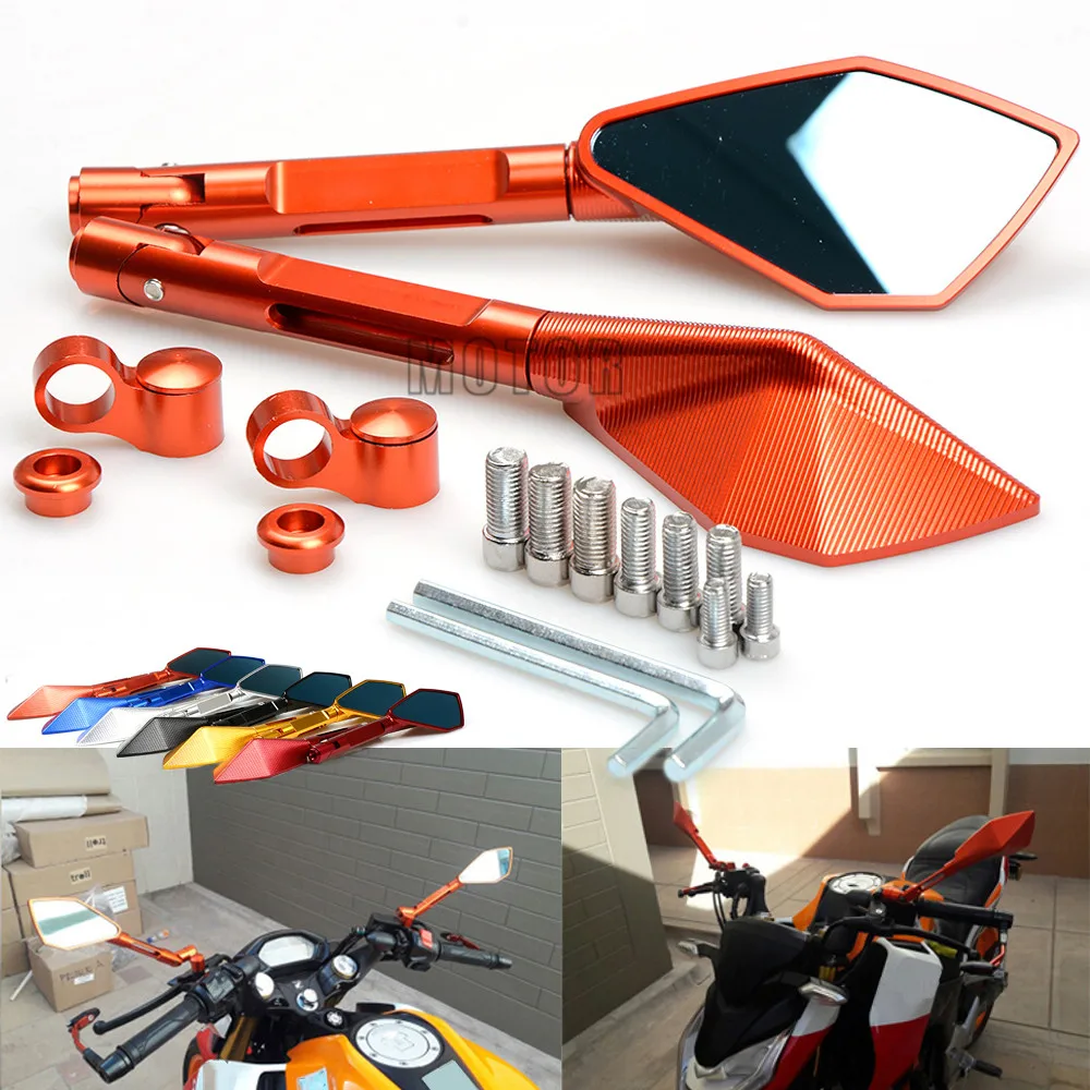 Rearview Mirrors For KTM Duke RC 390 125 690 200 250 990 1290 Adventure