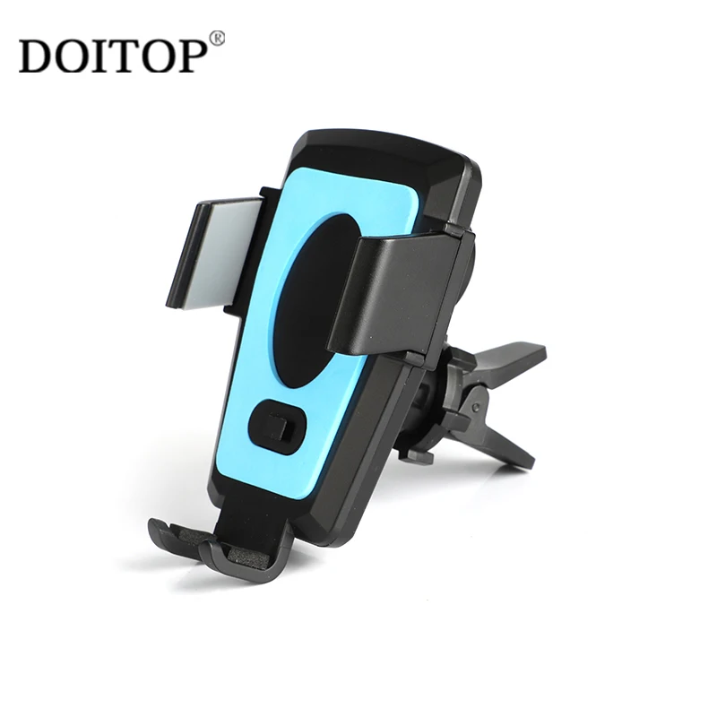 

DOITOP Universal Automatic Charging Car Phone Holder Intelligent Automatic Sensing Vent Mount Holder For iPhone 8 7 6 Oneplus 5T