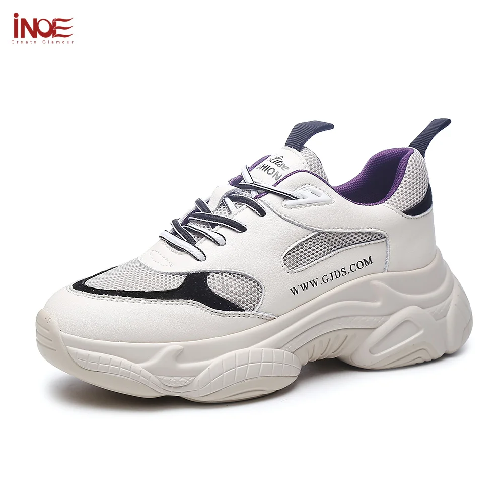 Black Microfibra Estilo 2019 De Para Otoño Zapatos La Primavera Cuero Casuales Zapatillas Nuevo Las Mujeres Gamuza Deporte pink Plataforma Moda Y Inoe Niñas q1Awfq