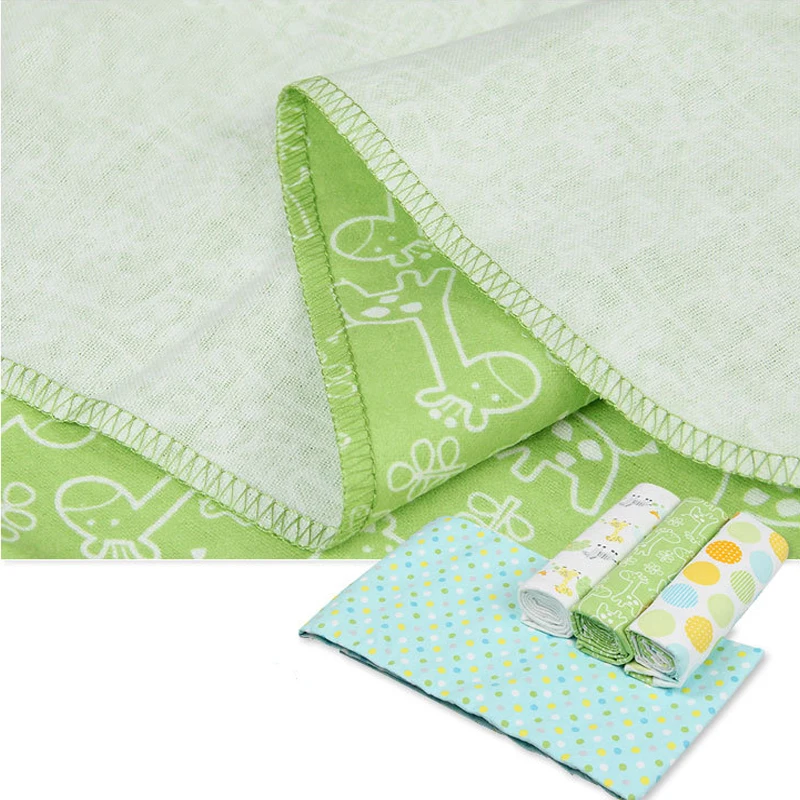 4 шт./лот, детское одеяло, хлопок, Фланелевое детское одеяло, для новорожденных, цветное, cobertor, детская простыня, супермягкое одеяло, 76x76 см