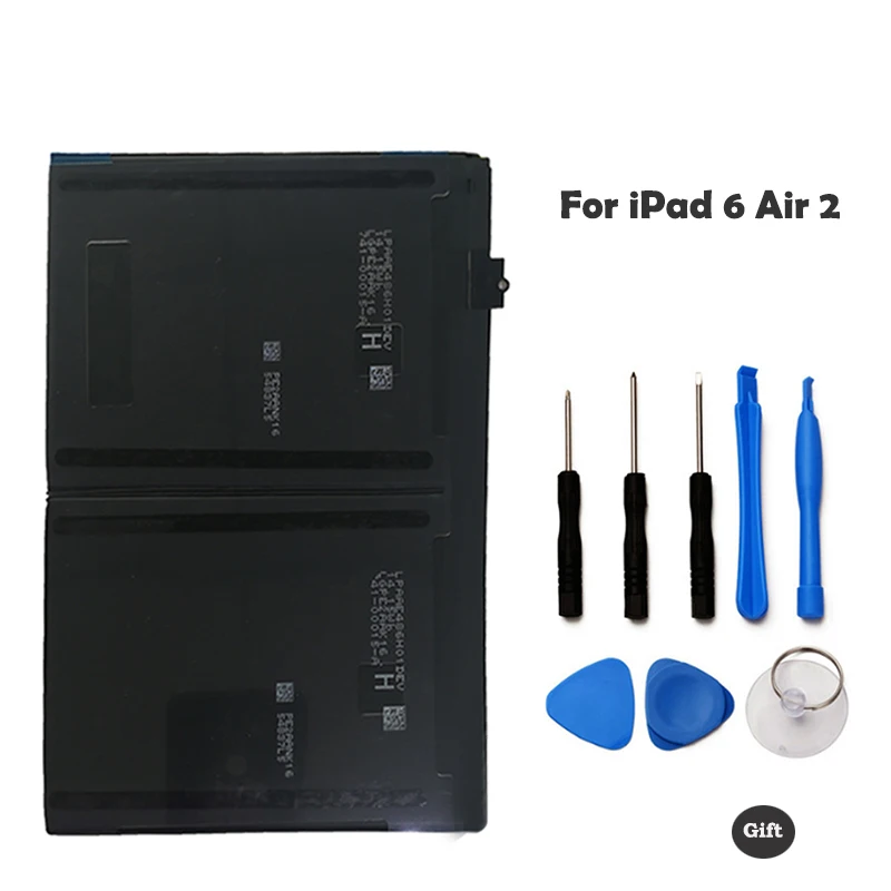 Новинка 7340mAh аккумуляторная батарея для ipad 6 Air2 сменные батареи для ipad 6 Air 2 A1566 A1567 Tablet