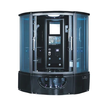 

modular bathroom cheap hydro massage steam shower cabin with TV