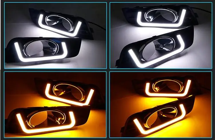 Osmrk led drl daytime running light for Chevy Chevrolet Cruze 2009-2013, with yellow turn signal, wireless switch Osmrk led drl daytime running light for Chevy Chevrolet Cruze 2009-2013, with yellow turn signal, wireless switch