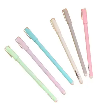 

36 pcs/lot Creative Stationery Student Pen Cute jelly Gel Pen 0.38mm Full Needle Black Ink Pen School Supplies Office Supplies