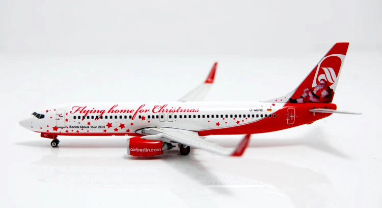 rare Fine Ph enix 1: 400 10714 * Berlin, Germany B737-800 / w Alloy aircraft model Collection model Holiday gifts