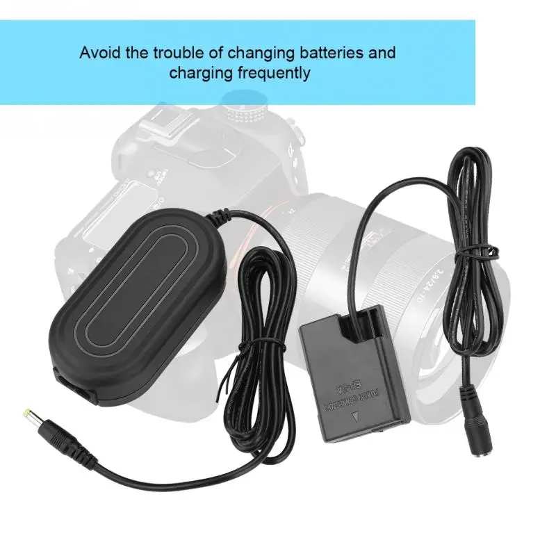 

EP-5A AC Power Adapter DC Coupler Charger Replace for EN-EL14 for Nikon D5600 D5500 DC5300 P7000 P7100 P7700 P7800
