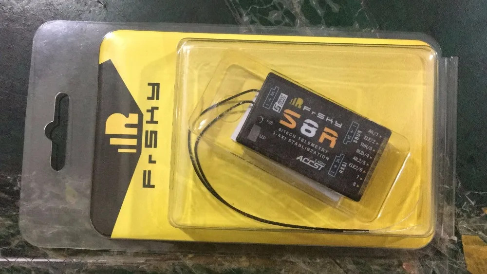 

Frsky S8R16CH 3-Axis Stablibzation RSSI PWM Output Telemetry Receiver