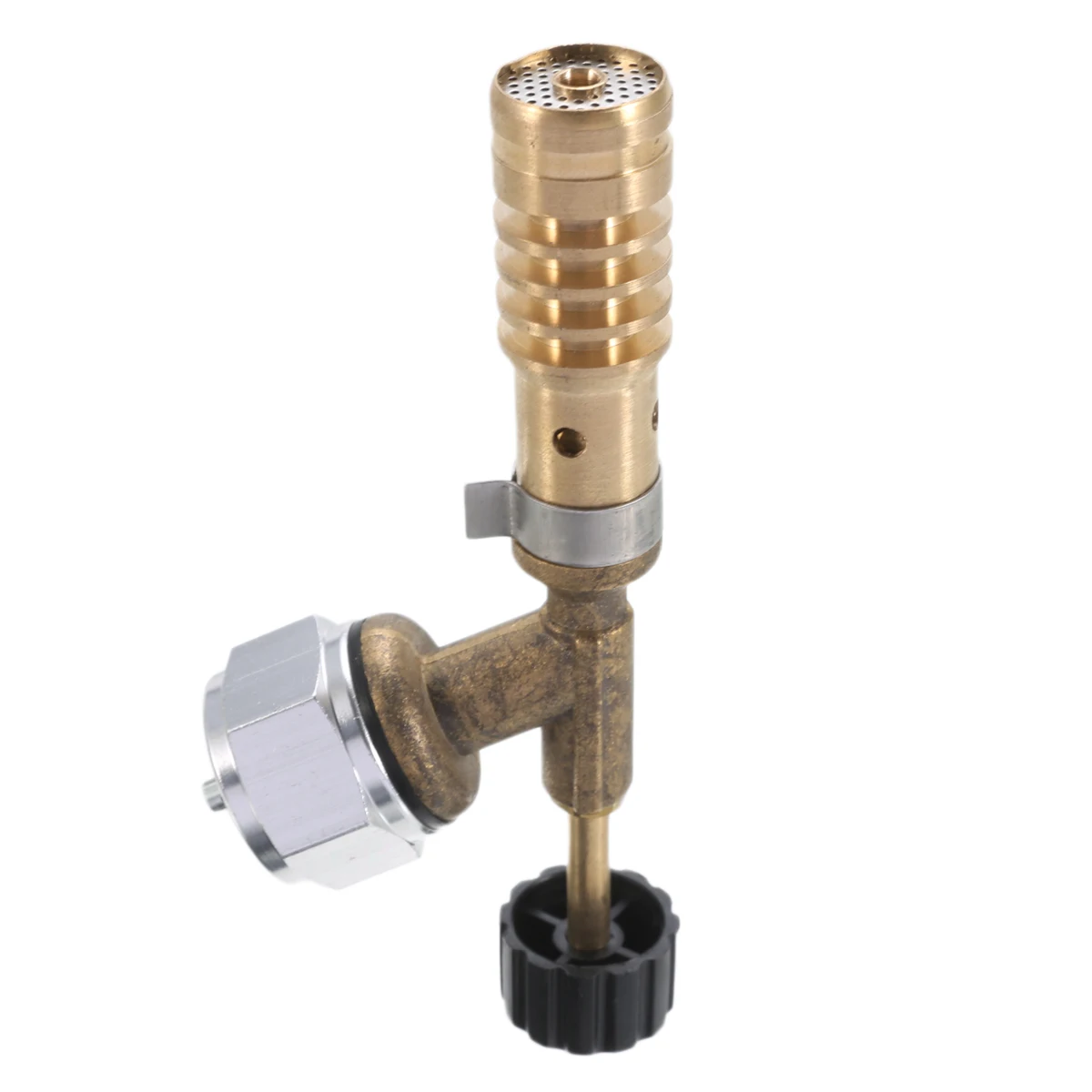 New Brass Mapp Gas Torch Brazing Solder Propane Nozzles Durable Welding Heating Burner for American MAPP Cylinders 135*45*25mm