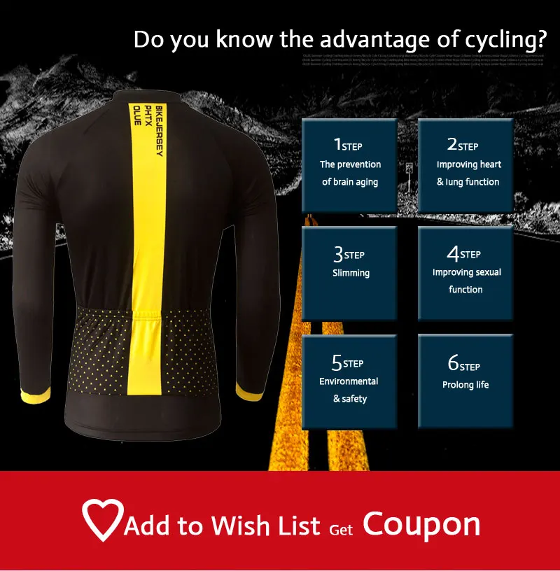 Phtxolue зимний термальный флисовый комплект одежды для велоспорта Майо Ropa Ciclismo Invierno MTB велосипедные майки спортивная одежда для велосипеда QY370