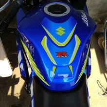

FASP Motorbike Fuel Tank Pad Decorative Protector Decal & stickers blue yes Fit dl250 GW250 GSX250R