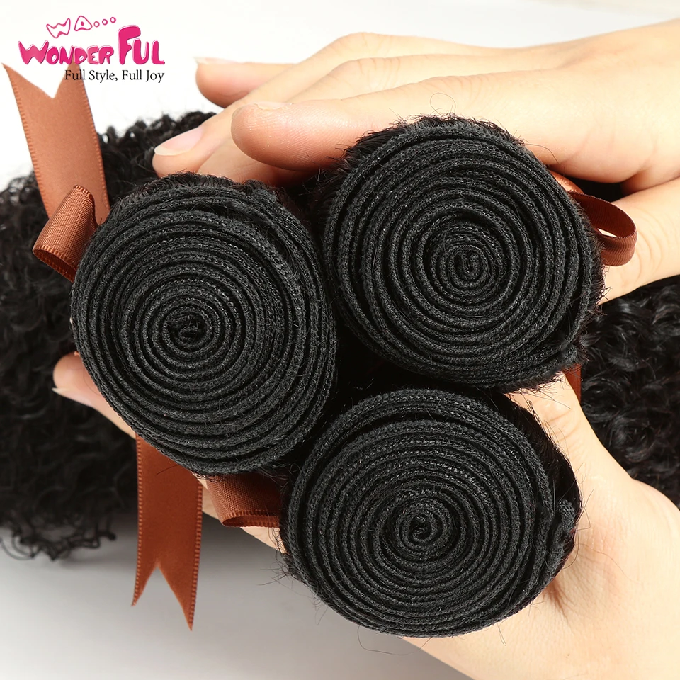 Brazilian Hair Bundles Deals 3/4 Pcs Deep curl bundles Hair Bebe Curl Drop Shipping Wholesale Remy Hair