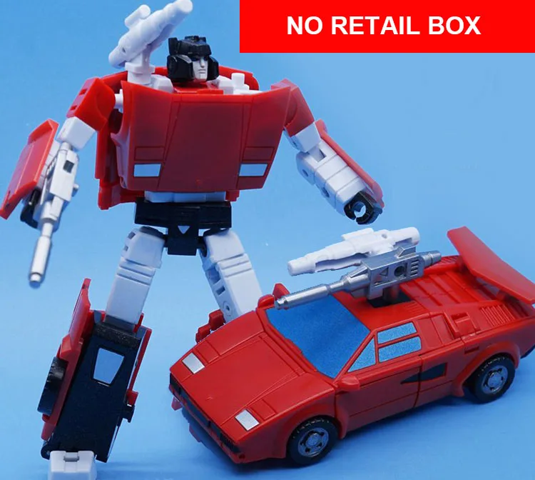 MFT трансформация Sideswipe MS05 MS-05 MS05B MS-05B и оповещения MS07 MS-07 Мини карманная серия фигурка Робот Игрушки - Цвет: MS05 Foam Box