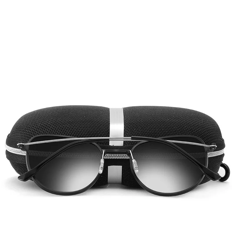 VCKA, брендовые алюминиево-магниевые мужские поляризованные солнцезащитные очки, мужские очки для вождения, женские мужские супер-эластичные солнцезащитные очки