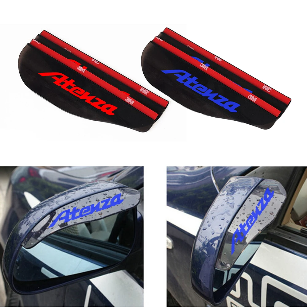 Car Side Mirror Rain Board Shield Car Eyebrow Rain Cover For Mazda