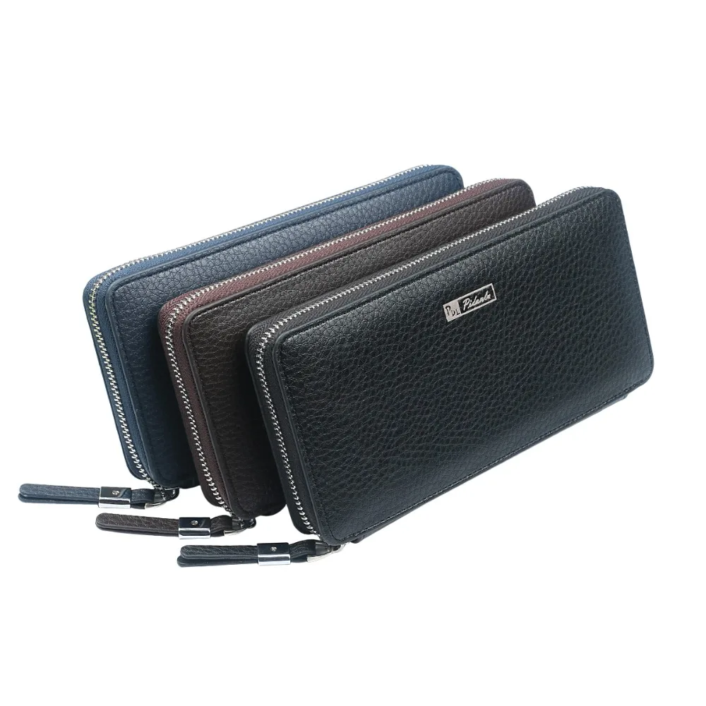 Large Zip Clutch Wallet