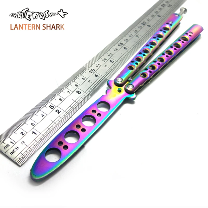 

Butterfly In Knife Training Folding Knife Butterfly Quality BM41 Comb Free Butterfly Colour Balisong Tool Knife Butterfly
