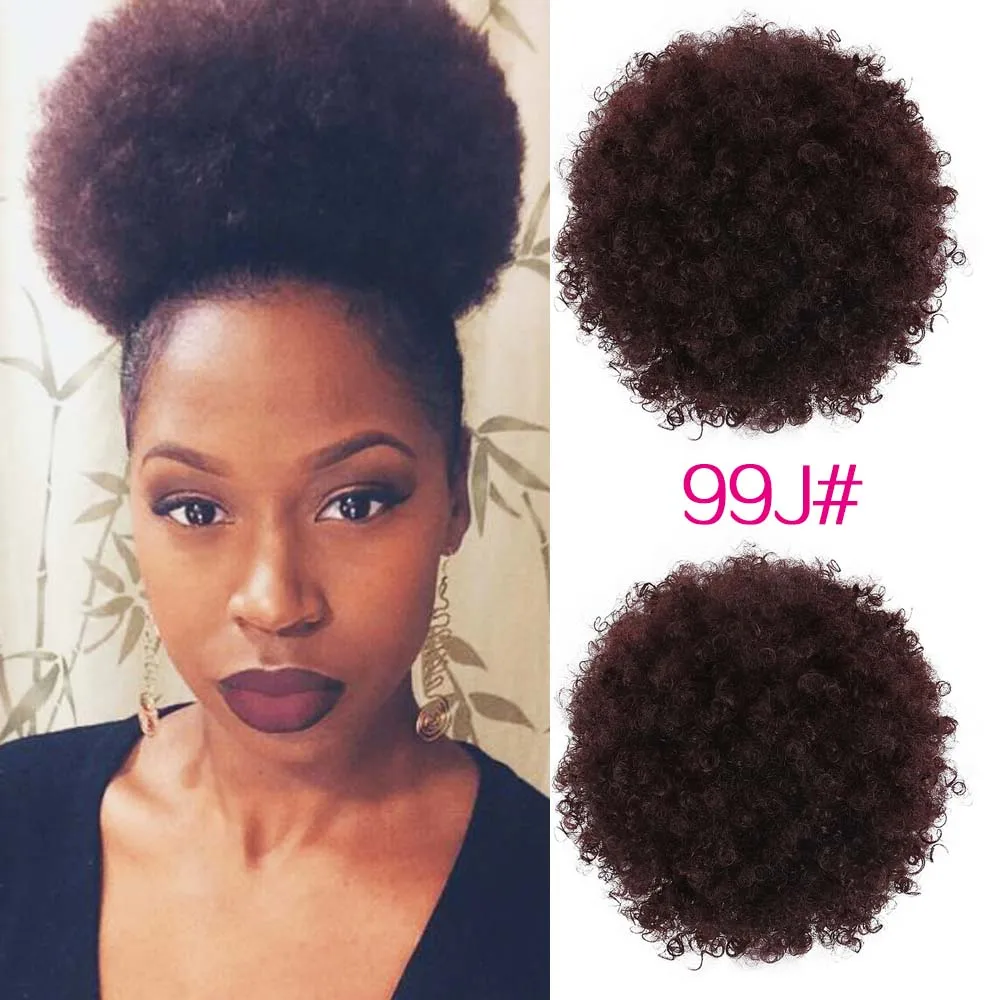 Synthetic Curly Hair Ponytail African American Short Afro Kinky Curly Wrap Synthetic Drawstring Puff Pony tail Hair Extensions 3 Synthetic Curly Hair Ponytail African American Short Afro Kinky Curly Wrap Synthetic Drawstring Puff Pony tail Hair Extensions 3