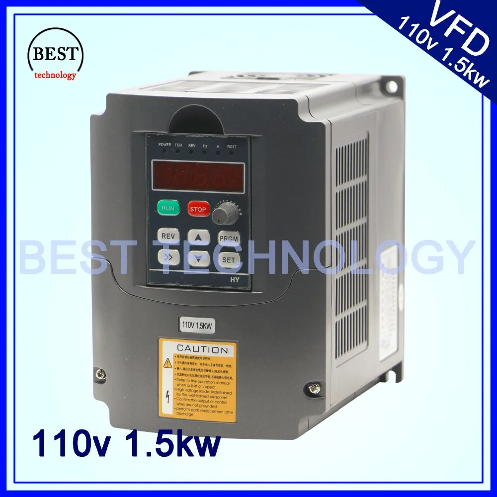 Преобразователь частоты 110 В 1 5 кВт VFD с переменной частотой/VFD вход 1or3HP выход 3HP