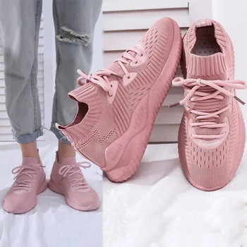 

Running Shoes For Sale Fashion Rubber Low Eva Feminino Esportivo Zapatillas Deporte Mujer 2019 Newest Women Sneakers Street Shoe