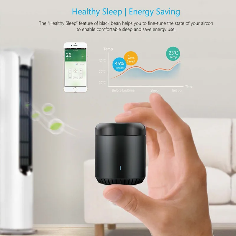 

Broadlink Smart Home Original RM Mini3 WiFi+IR+4G Remote Control AU UK US EU Plug Wireless Controller work for Alexa Google Home