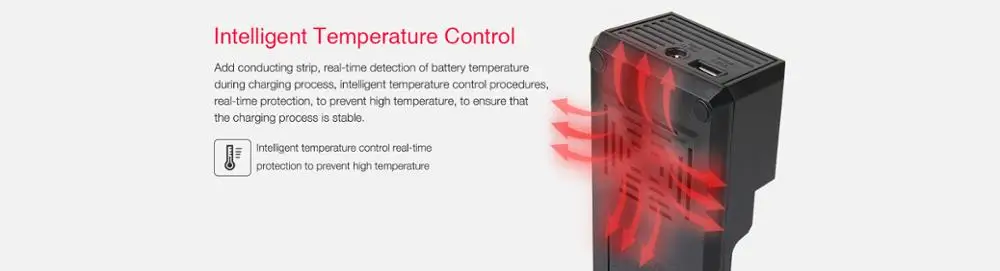 Lithium Battery Charger Miboxer Smart Battery Charger C2-6000.08
