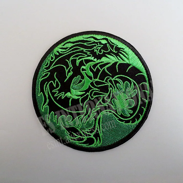 

Embroidery Patches for Jacket Back Vest Motorcycle Biker Dragon 10cm