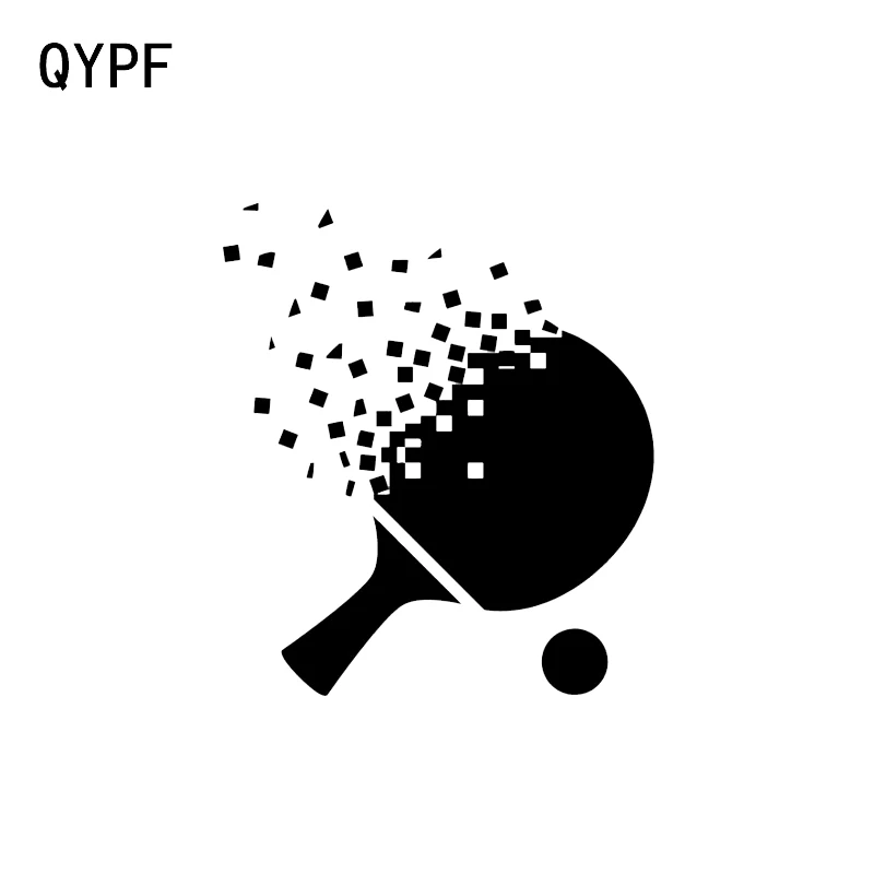 QYPF 13 1*15 см интересный декор для настольного тенниса стикер моделирования