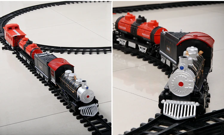 Автомобили Pixar Автомобили лучше, чем поезд Томаса классические игрушки, обучающие на батарейках железная дорога электрический набор со звуком и smok Rail