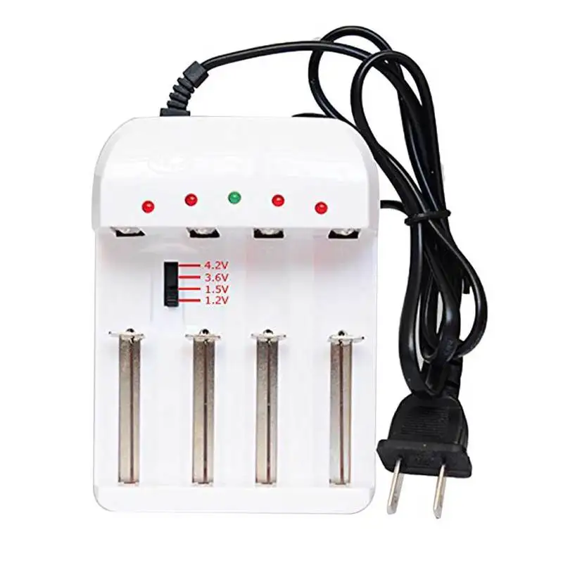

Brand New Arrival Universal 4-Slot US EU Plug Ni MH/Ni Zn/lithium Iron Battery Charger Hot Selling