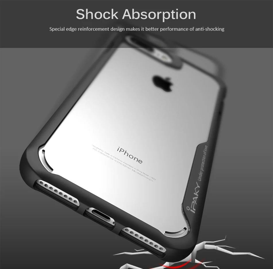 Newest Ipaky amazing design silicone case for iphone 6 for iphone 7 4 7 for iphone