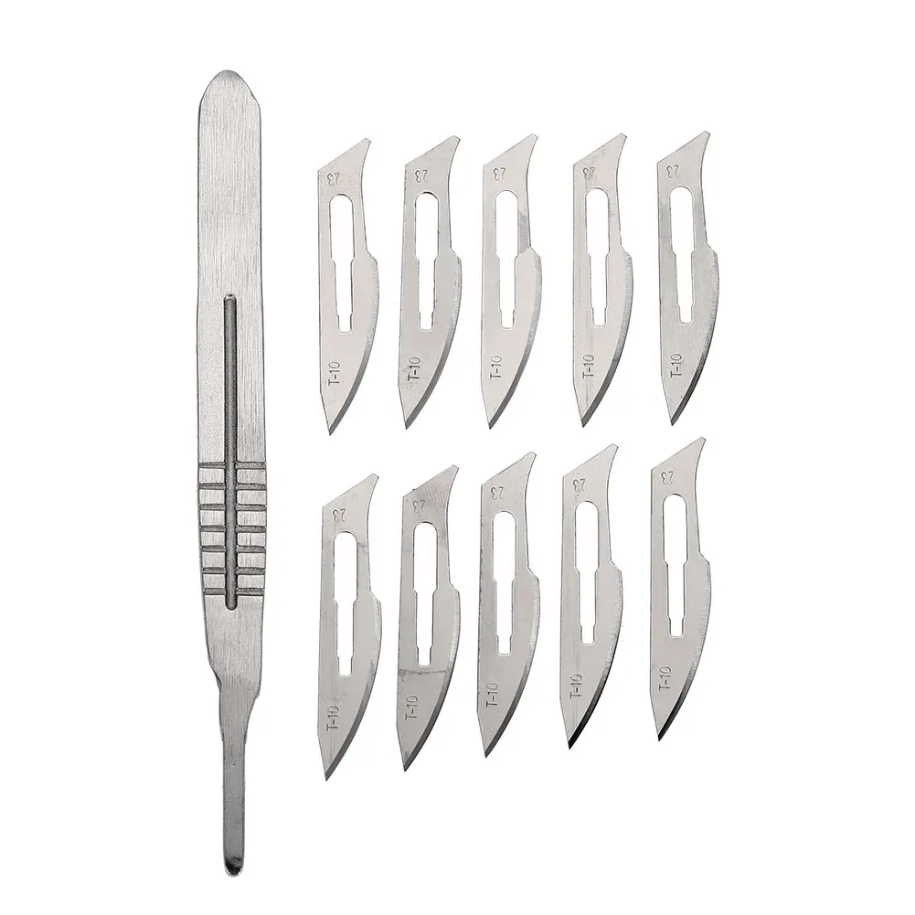 

Stainless Steel Sticker Blade Sturdy Tool Scalpel Paper Cutting Knife Doctor Carving Knife