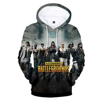 

New PUBG 3D Hoodie Sweatshirt Top Hot Online Games Men/women Hoodie Fashion Hoodie Regular Style Casual Wear XXS-4XL clothes