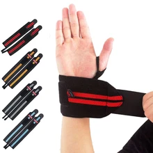 AOLIKES 1 пара браслет для занятий тяжелой атлетикой Спорт профессиональная тренировка фиксатор запястья поддержка запястья ремни обмотка и изоляция для тренажерного зала фитнес