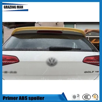 

Hot Sale ABS Primer Color Rear roof Spoiler For Golf 7