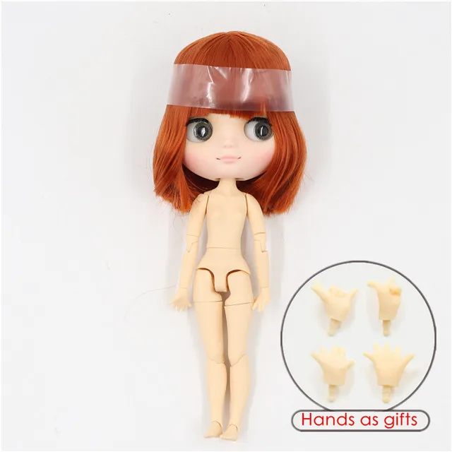 Фабрика blyth middie кукла 1/8 bjd 20 см матовое лицо шарнирное тело милая игрушка подарок для девочки - Цвет: matte face P