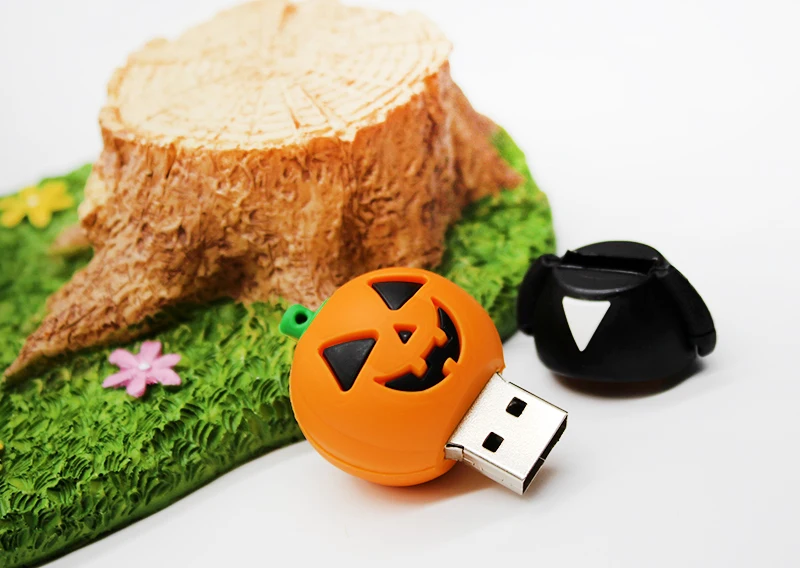 Retobo USB 2,0 Мультфильм тыквы накопитель 32 ГБ 64 ГБ USB Flash Drive 4 ГБ 8 ГБ 16 ГБ мини Memory Stick U диск