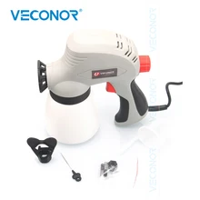 Power Tools Spray Gun Tool Sprayer Portable Sprayer Adjustable Flow 120W Input 0.8mm Nozzle Detachable Container