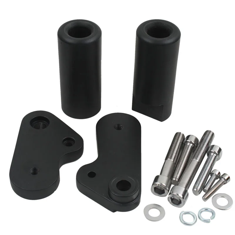 

Motorcycle parts No Cut Frame Slider Protector For Yamaha YZF R1 YZFR1 YZF-R1 2009 2010 2011 Black