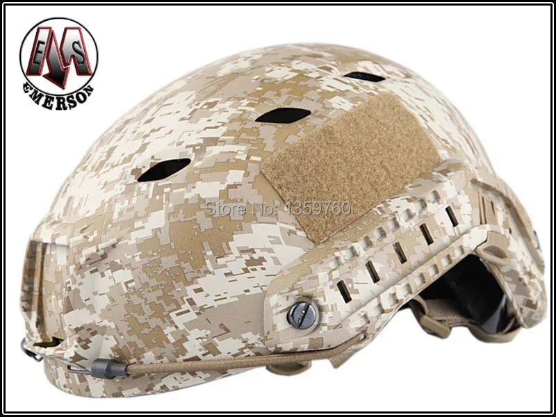ABS базовый шлем EMERSON Быстрый Шлем BJ TYPE Desert Digital color EM5659E защитный Бесплатная