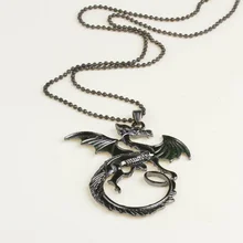 Game of Thrones Game of Thrones A Song of Ice and Fire Game of Thrones Targaryen Dragon Necklace New Necklace Hot