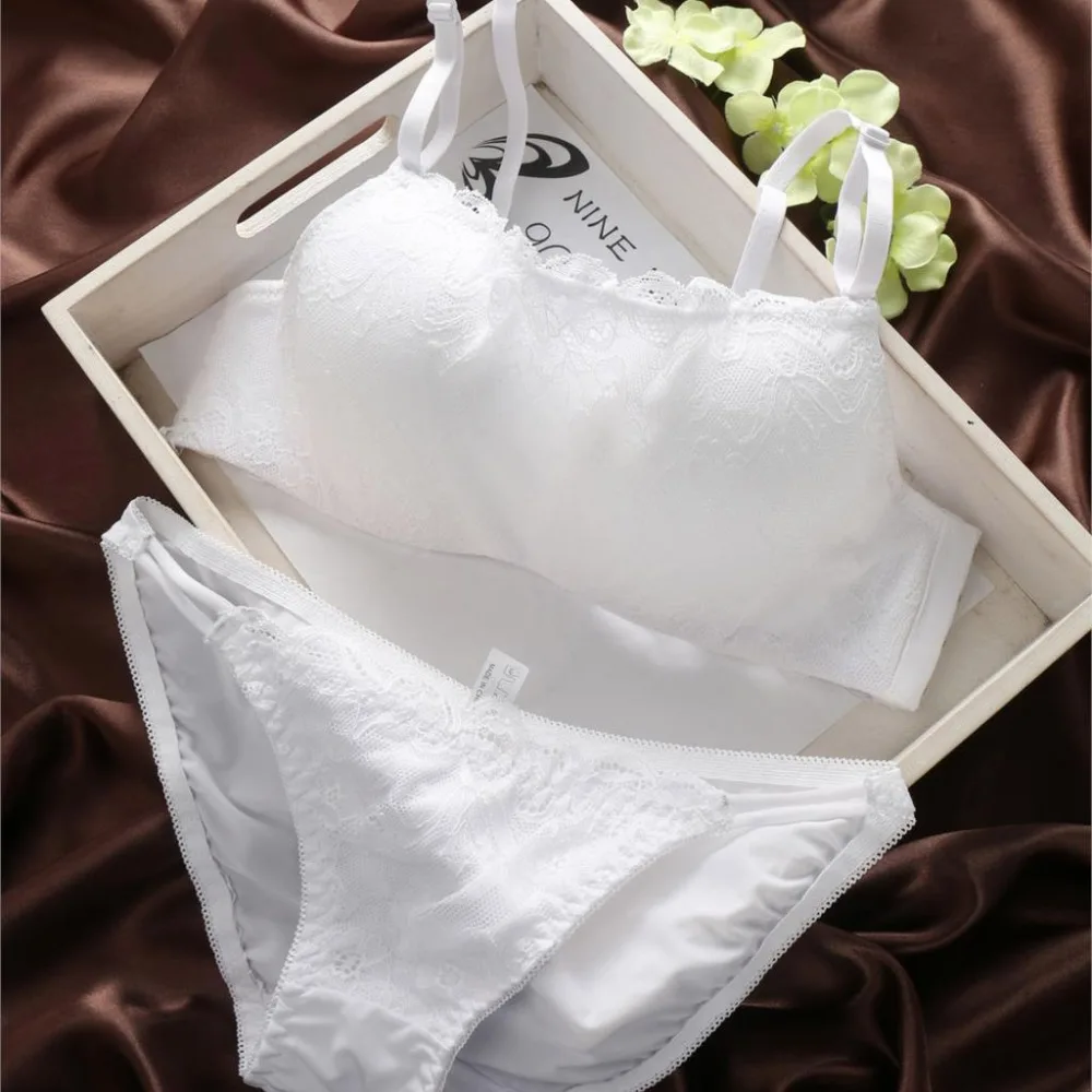 New 2015 Japanese classic beauty back bra sets pus...