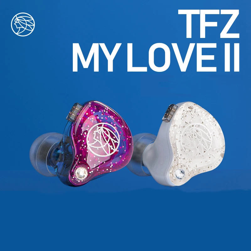 TFZ MY LOVE II наушники-вкладыши басовые двухконтурные графеновые наушники с шумоподавлением 0,78 мм съемный кабель