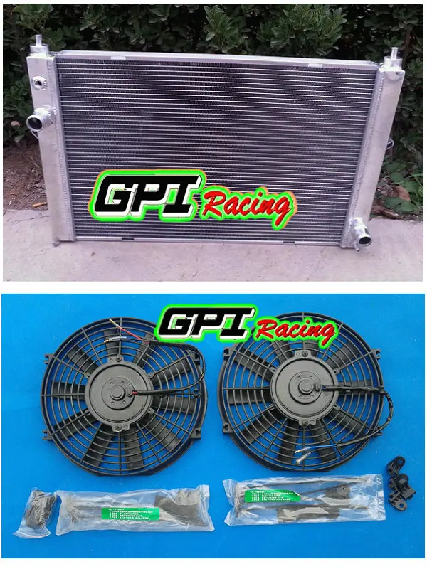 aluminum radiator + FAN FOR LAND ROVER RADIATOR DISCOVERY II 2 V8 4.0L 4.6L 1999-04 | Автомобили и мотоциклы