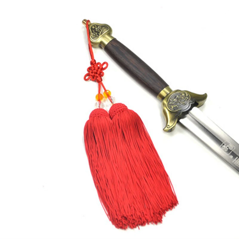 

4 Colors Taiji Sword Polyester High-grade Jiansui Taichi Martial Arts Competition Professional Use Sword Tassel Tassels