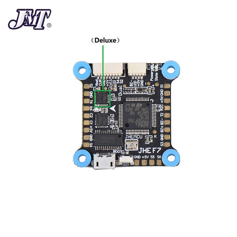 JMT 30 5x30 5 мм двойной гироскоп F7 F4 Контроллер полета AIO OSD 5В 8В BEC и черный ящик для