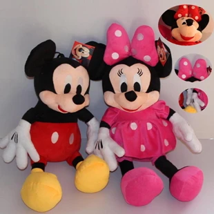 Stuffed e Plush Animais minnie mouse brinquedos de pelúcia Material : Pelúcia